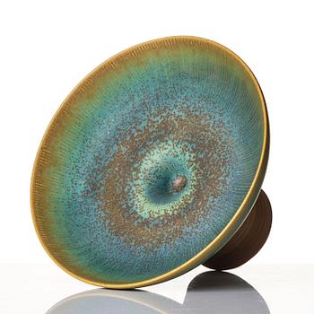 Wilhelm Kåge, a Farsta Spirea stoneware bowl, Gustavsberg Studio 1957.