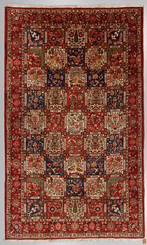 MATTA, Baktiari, 1900-talets senare del, ca 320 x 208 cm.
