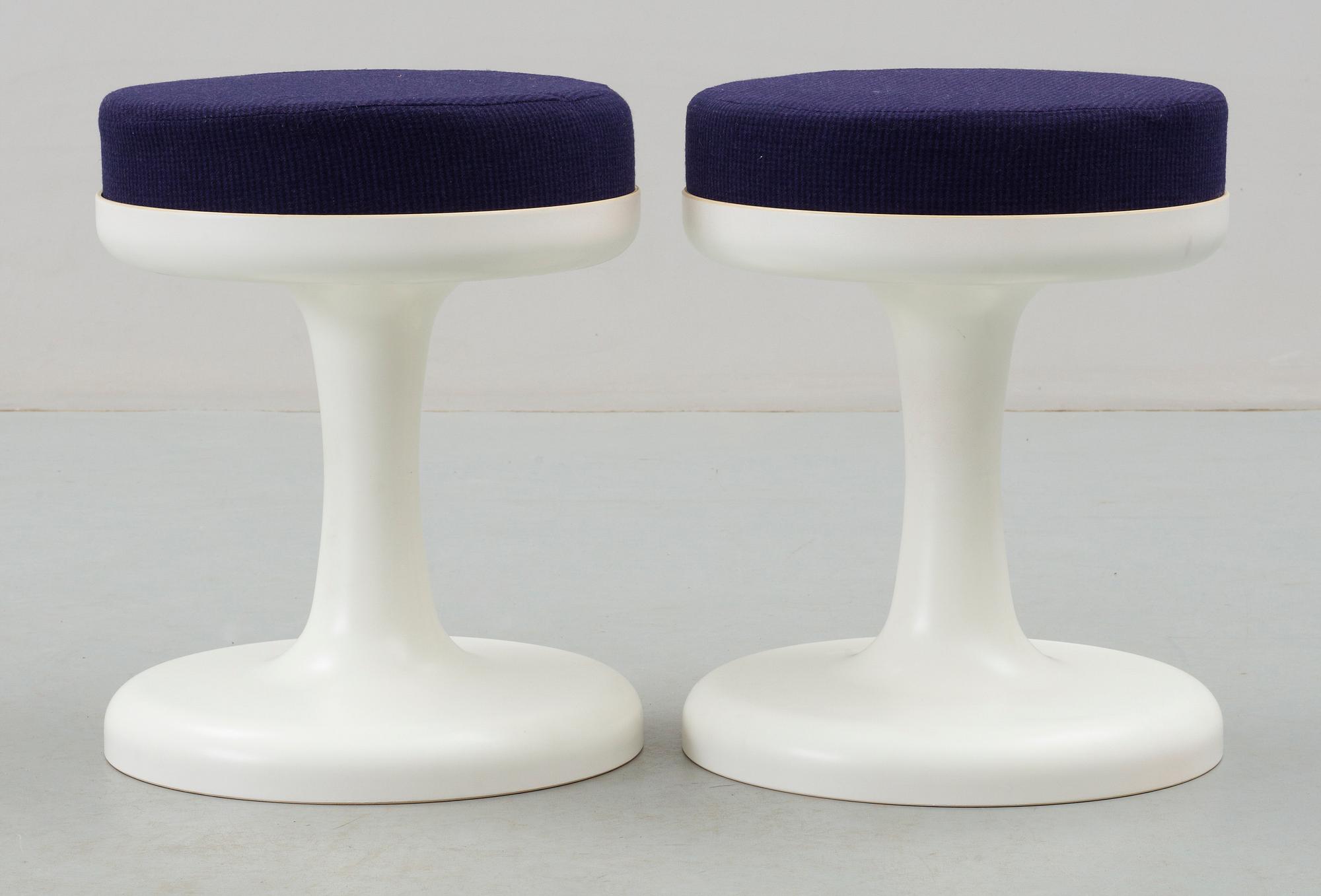 PALLAR, ett par, märkt Friedrich Stückenbröker, Lockhausen, Tyskland 1960-tal.