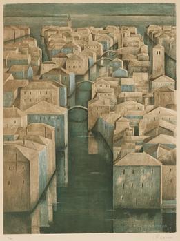 Jean-Pierre Capron, Cubist Town.