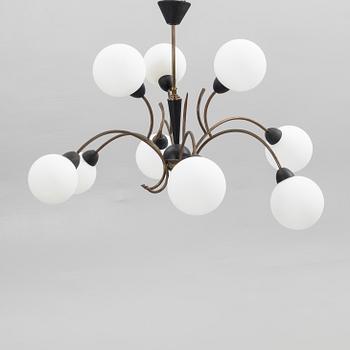 Ceiling lamp, second half of the 20th century.