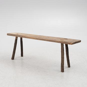 Bench, folk art, 19th/20th century.