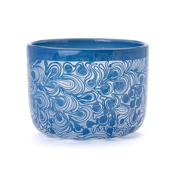 Bertil Vallien, Bowl, glass, Boda Åfors.