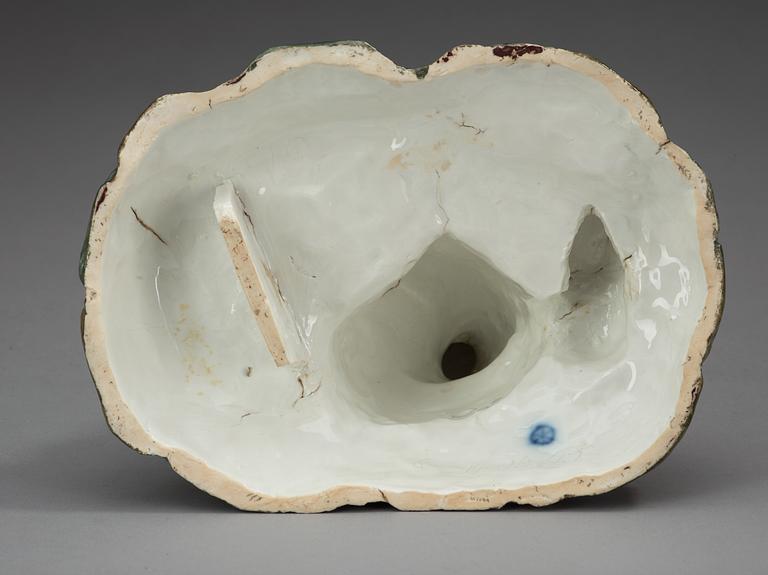 FIGURGRUPP, porslin. Höchst, troligen 1770-tal.