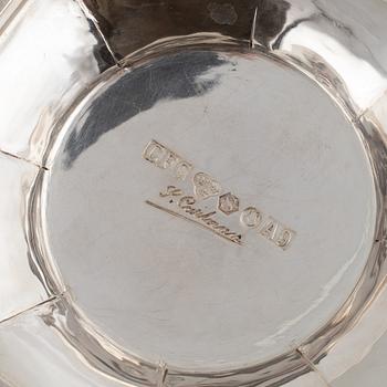 A Swedish Silver Bowl, signature stamp Sven Carlman, CF Carlman, Stockholm 1951.