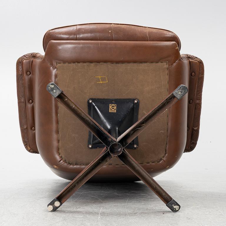 Armchairs, a pair, Göte Möbler, 1960s/70s.