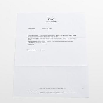 IWC, Portuguese Chrono, ca 2007.