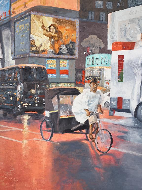 Lennart Olausson, olja på duk, signerad. Daterad mars 2012 a tergo.