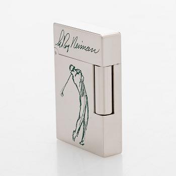 S.T.Dupont, LeRoy Neiman, tändare, limited edition, "Golf", 2003.
