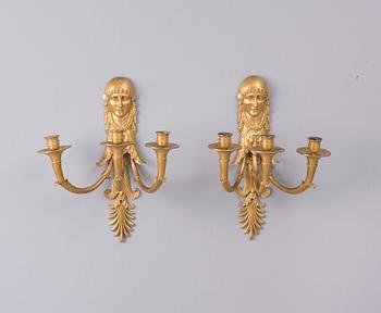 VENÄLÄISET SEINÄKYNTTELIKÖT, empire. 1800-luvun alku.