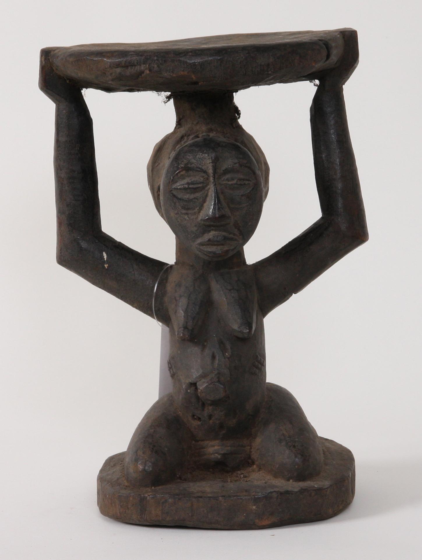 STOL, trä, trol, Luba, Kongo Kinshasa.