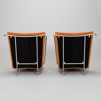 Gijs Papavoine, a pair of 'Lomas' easy chairs for Montis.