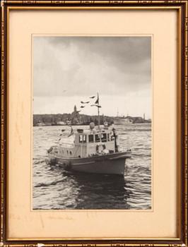 Photographs, 9 pcs, marine subjects, 1940s/50s.