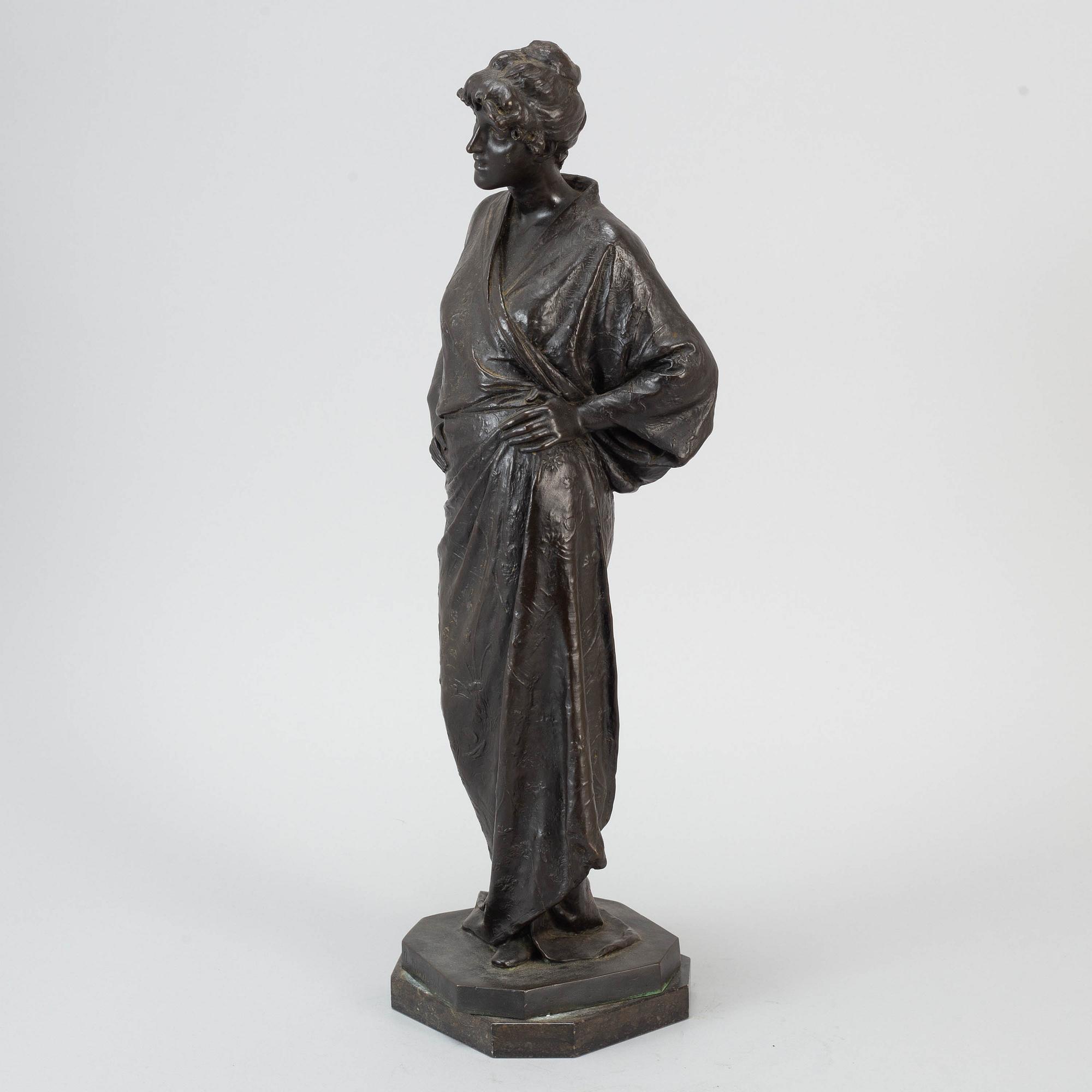UNKNOWN ARTIST, 19th Century, sculpture, bronze.