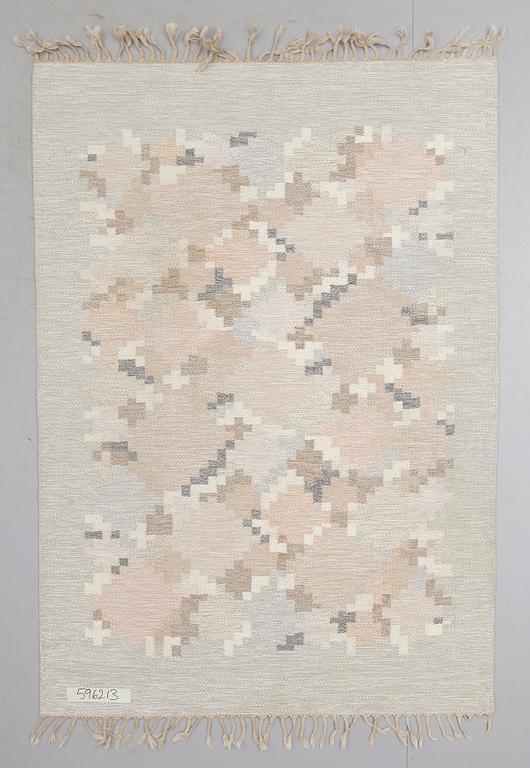 MATTA, rölakan, Ingegerd Silow, signerad IS. Ca 232 x 165 cm.