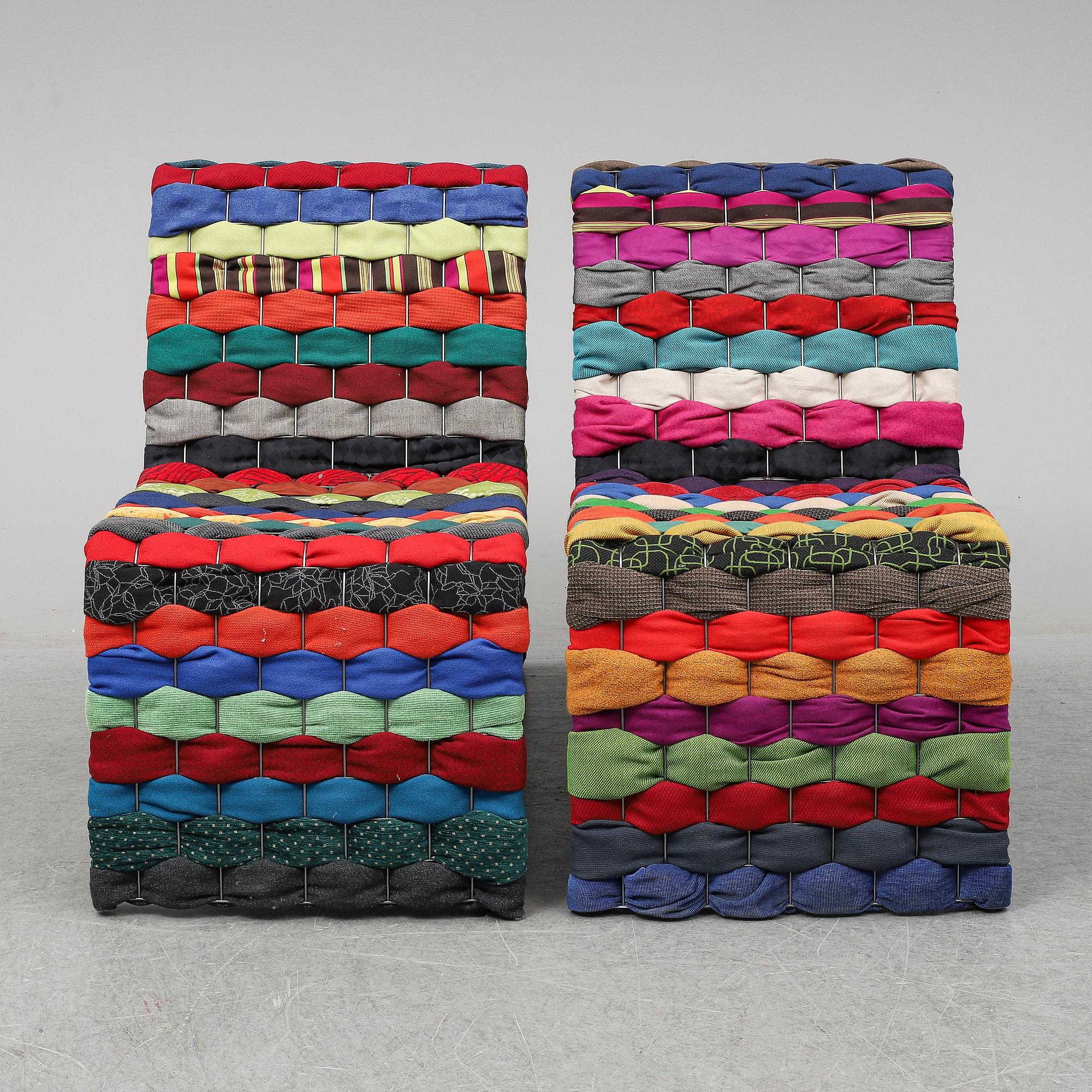 MARIA WESTERBERG, a pair of 'T-shirt chair',  Green Furniture.