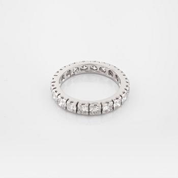 RING, med briljantslipade diamanter 1.92 ct.