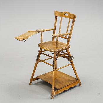 BARNSTOL, 1800-talets andra hälft.