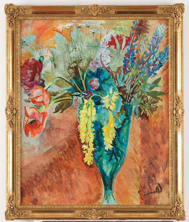 Isaac Grünewald, Blomsterstilleben.