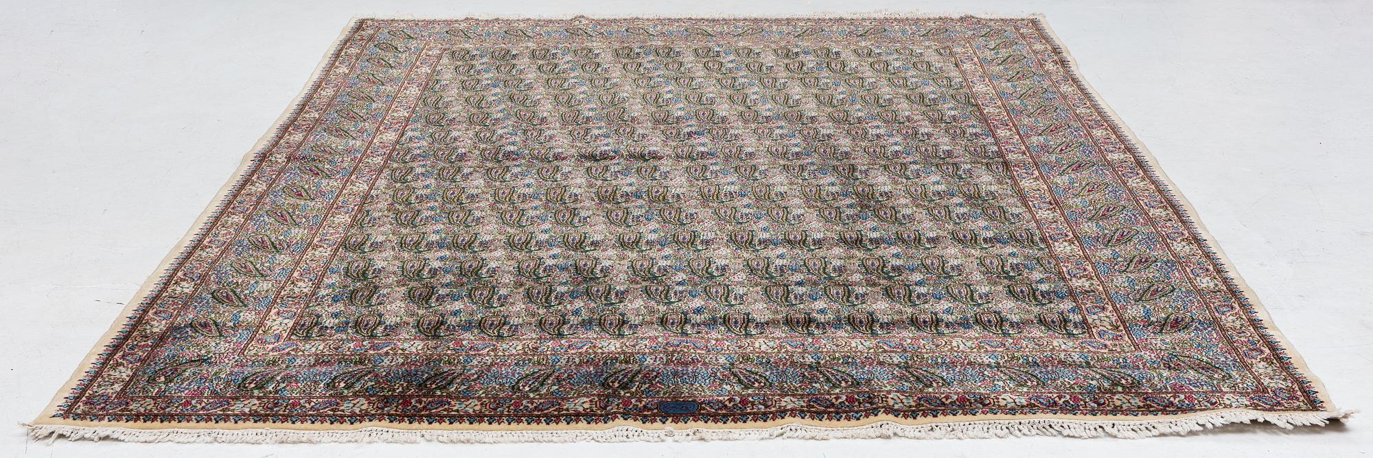 Carpet, Kirman, approx. 335 x 260 cm.