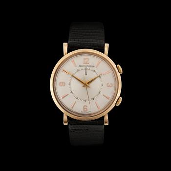 1230. Jaeger-LeCoultre - Memovox. Manual winding. Gold. 1950/60s. 34mm. Case number. 591205 P.
