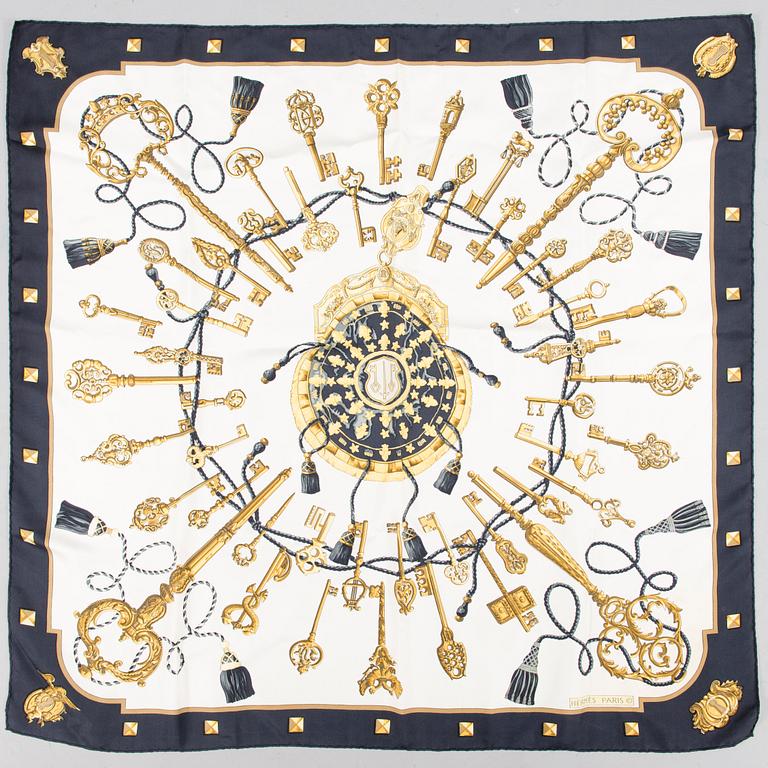 HERMÈS Les Cles SCARF.