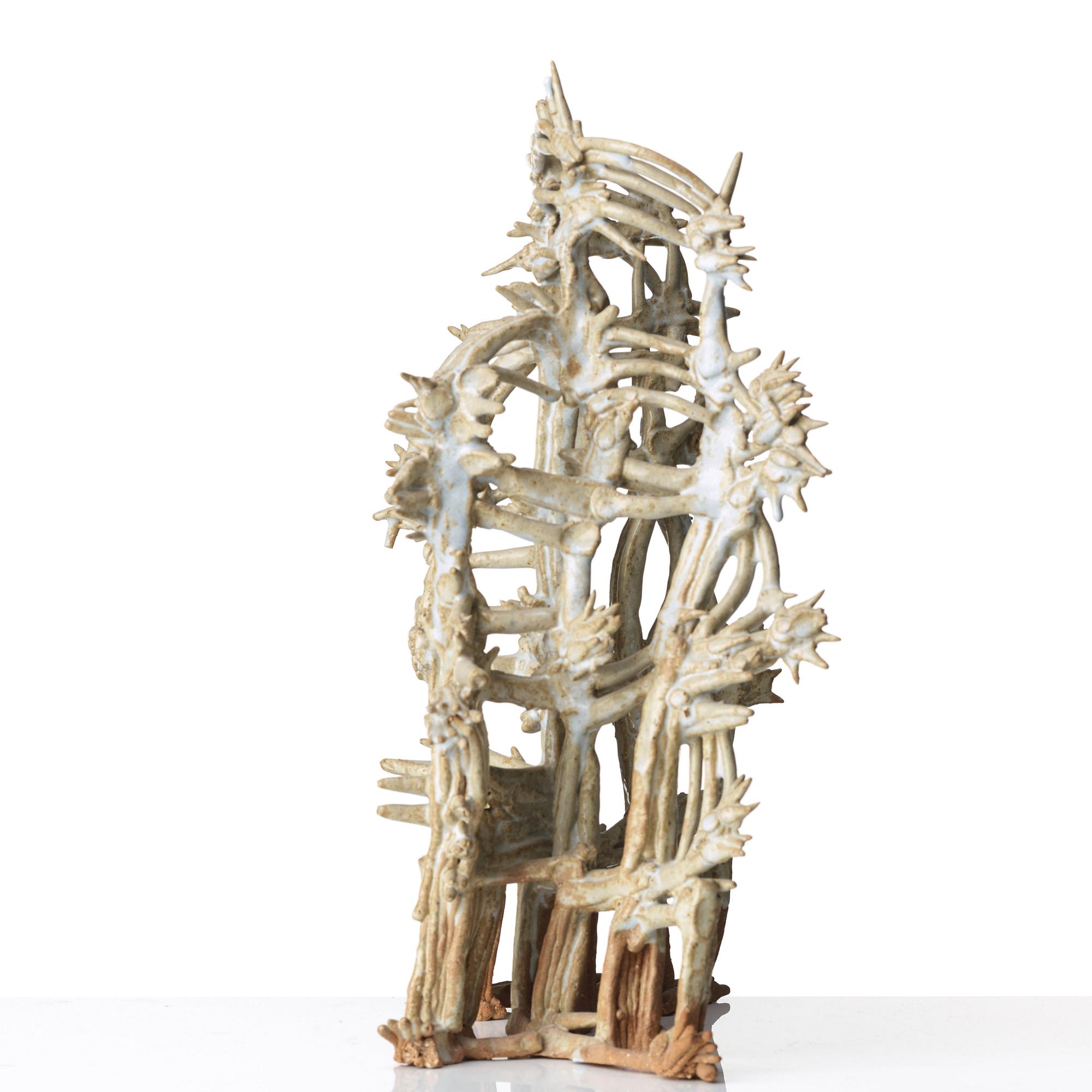 Hertha Hillfon, skulptur, egen ateljé, ca 1960.