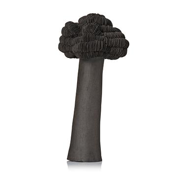 10. Carl Richard Söderström, a black stoneware sculpture 'Young Tree', his own workshop, Stockholm 2013.