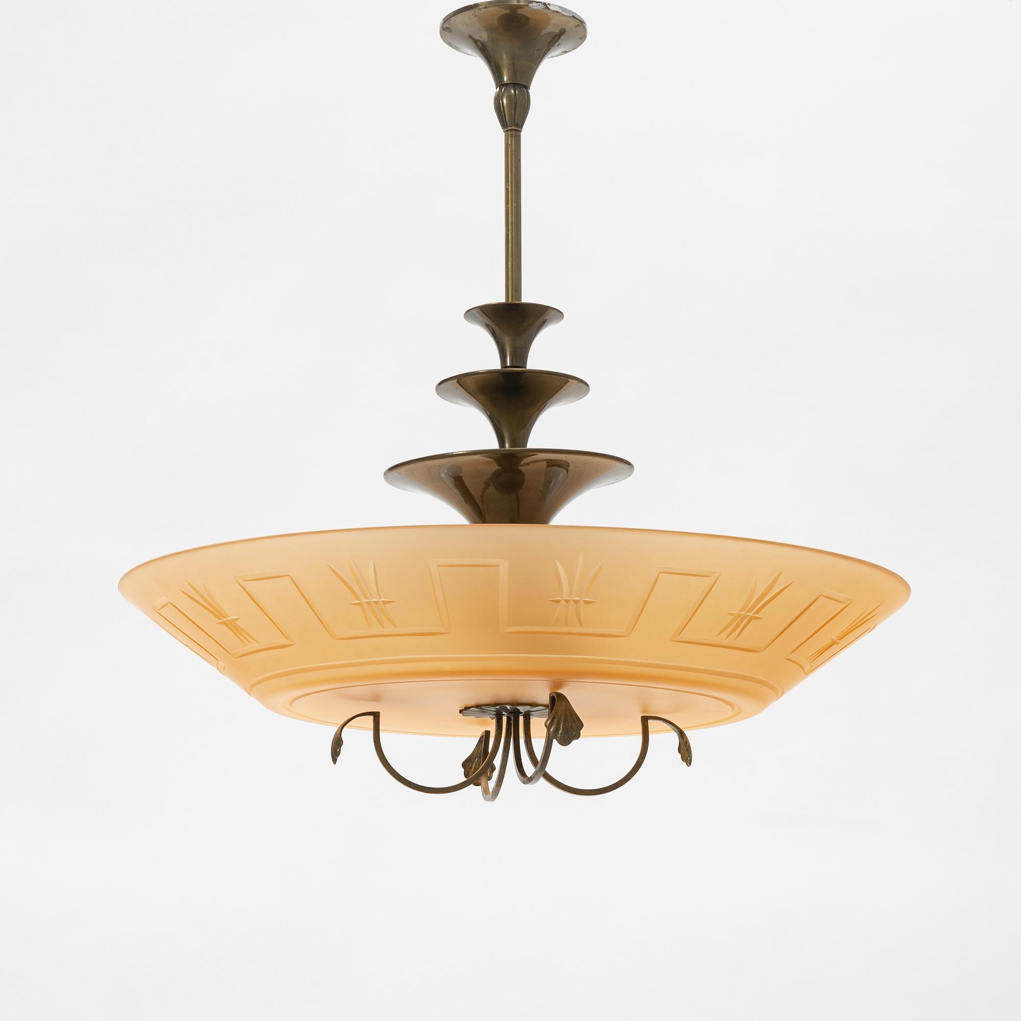 Taklampa, Swedish Grace, 1930-tal.