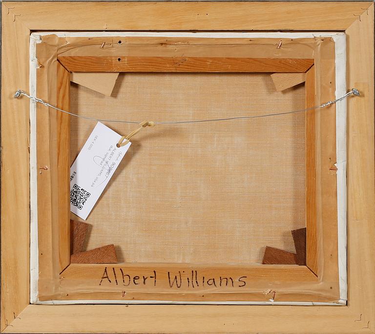 ALBERT WILLIAMS, oil on canvas, signed.