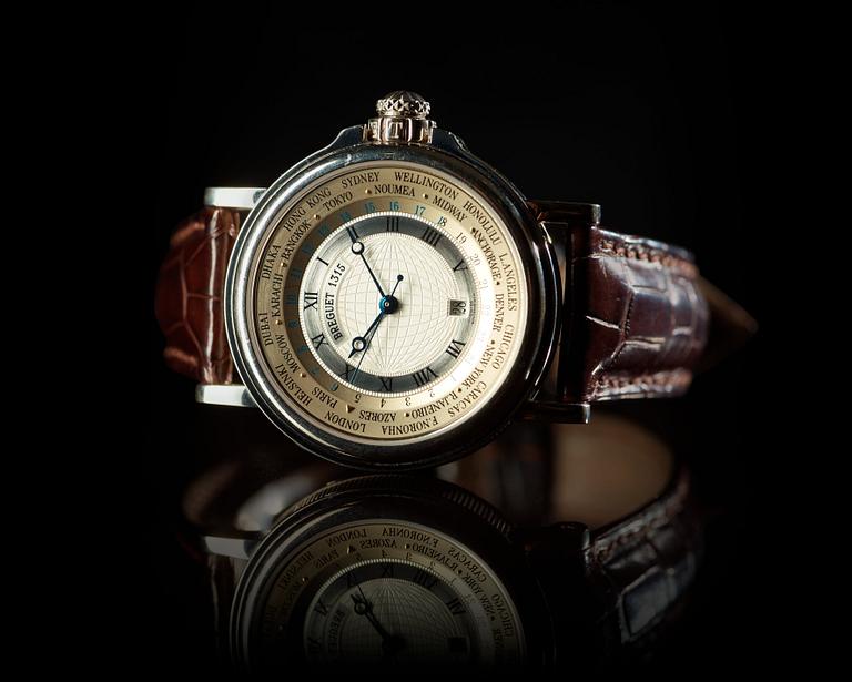 Breguet - Whore Mundi. Automatic. White gold. 36mm.