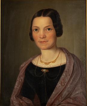 Svensk konstnär, 1800-tal, "Carl Ludvig Trolle" (1806-1884) & "Hedvig Wilhelmina Trolle" (Född Hamngren) (1812-1857).