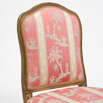 Stolar, ett par, Frankrike, 1700-talets senare del, Louis XVI.