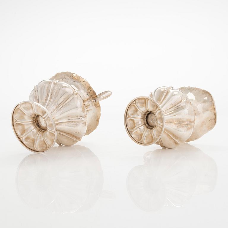 Kaffeservis, 3 delar, silver, Kultakeskus, Tavastehus 1928.