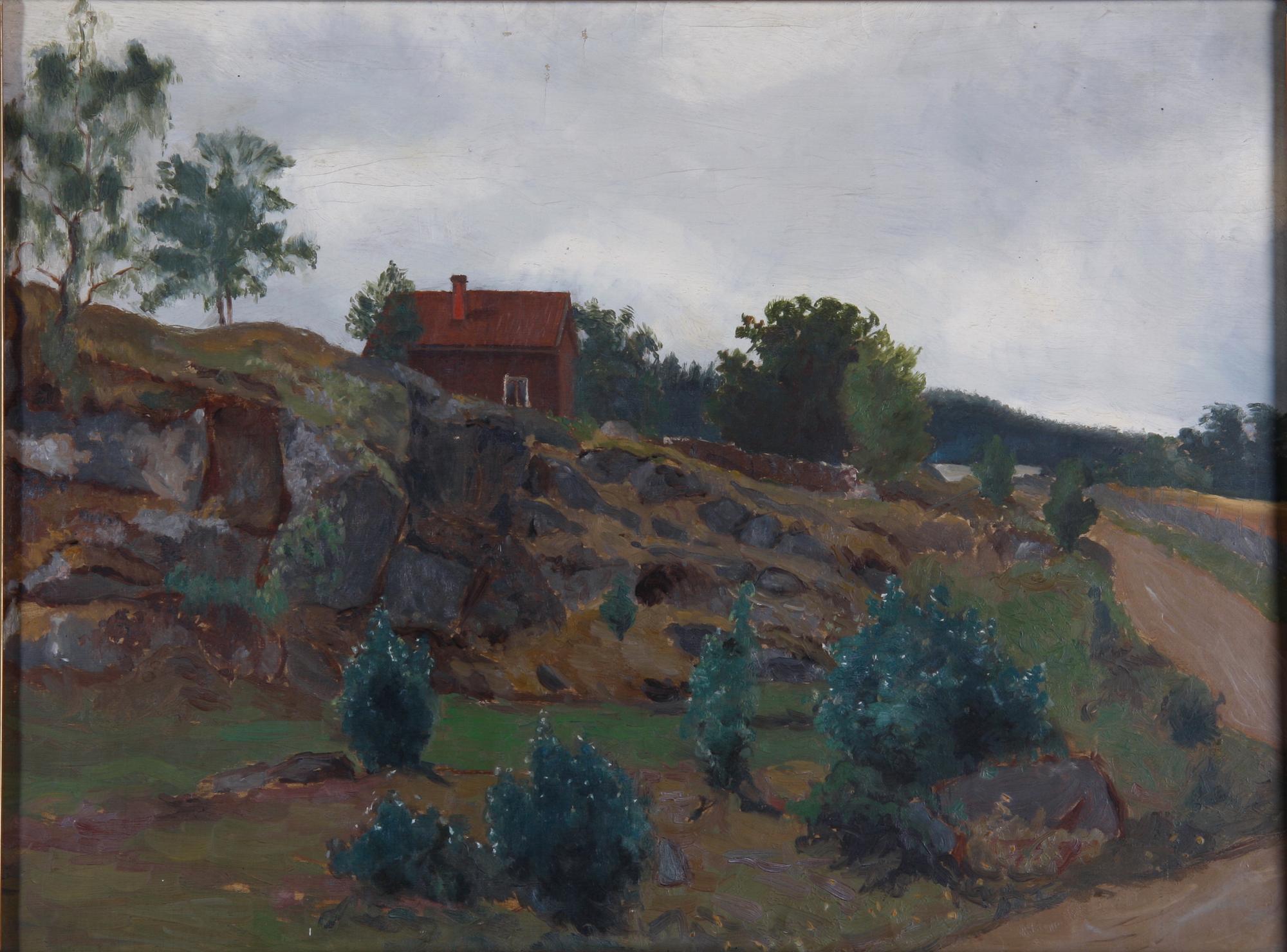 THEGERSTRÖM, ROBERT. Tillskriven. Olja på duk.