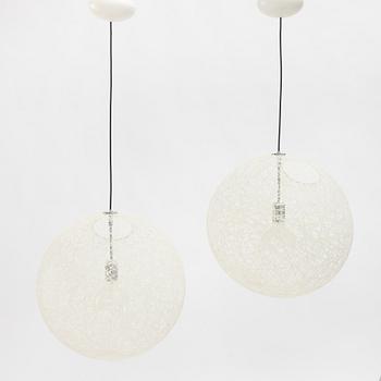 Bertjan Pot, a pair of 'Random Light' ceiling lamps, Moooi.