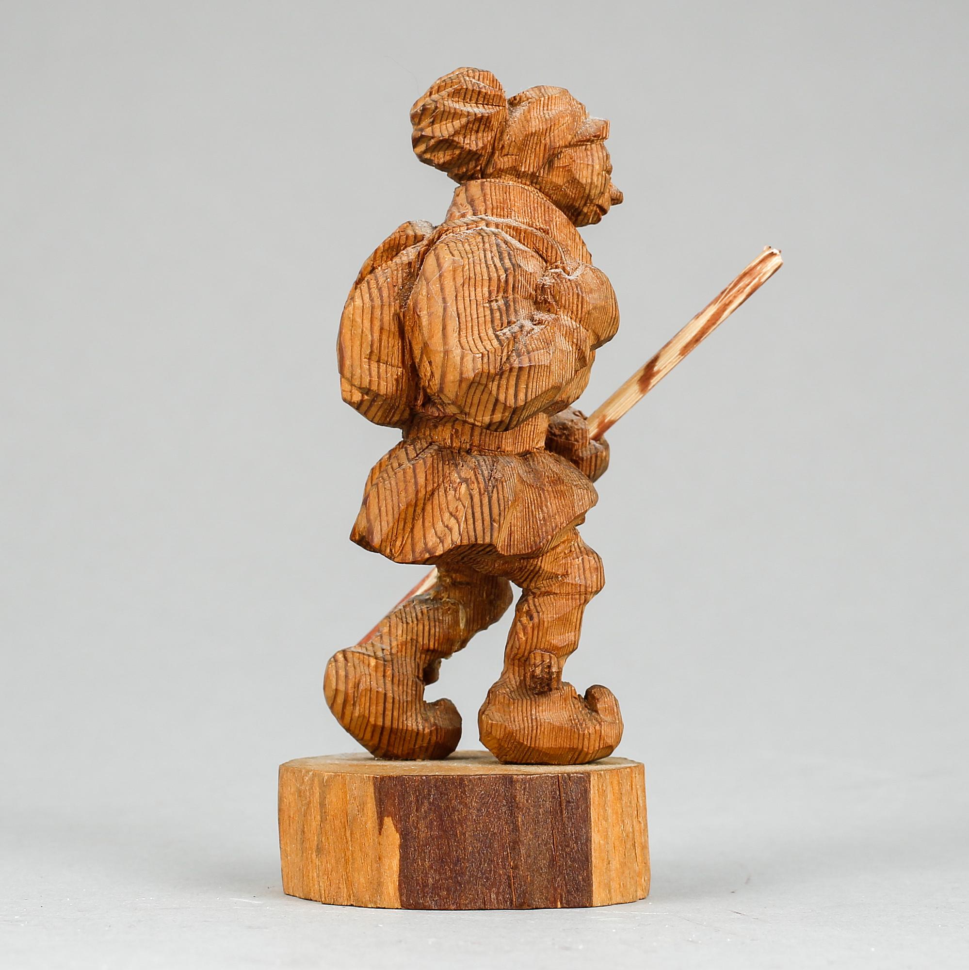 ÅKE SUNDQVIST, skulptur, trä, signerad och daterad 1944.