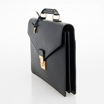 Louis Vuitton, An Epi leather 'Ambassador' Briefcase.