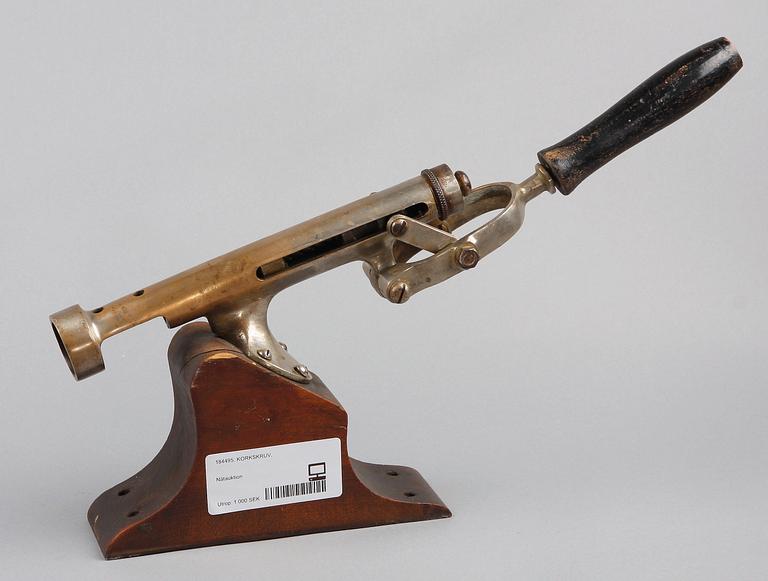 KORKSKRUV FÖR VIN, 1800/1900-tal.