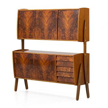 Bookcase/cabinet, 1960s.
