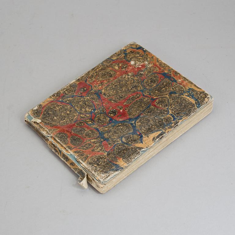 G.A.SILVERSTOLPE, Barnspegeln, med 16 handkolorerade kopparstick, Stockholm 1823.