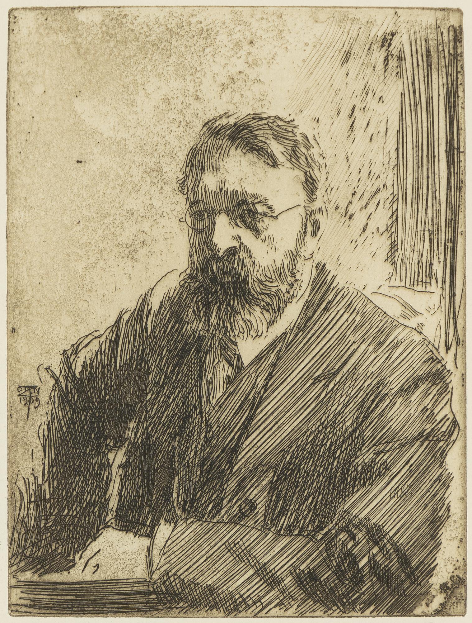 Anders Zorn, "Hugo Tigerschiöld".