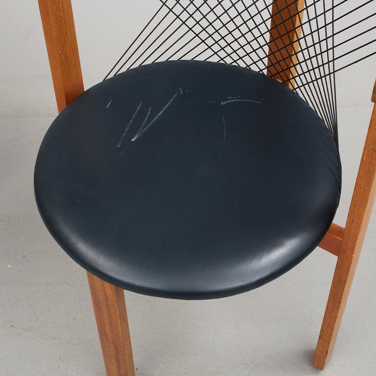 STOLAR 8 st, "String chair", Niels Jörgen Haugesen, Tranekaer Furniture, Danmark, 1995.