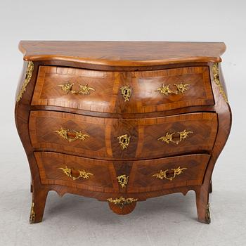 A Rococo chest of drawers, second half of the 18th century.