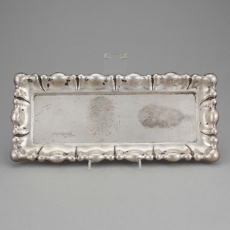 BRICKA, silver, Ungern, 1937-1965. Vikt ca 358 gram.