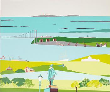 Franco Costa, "Magnificent Gothenburg", triptych.