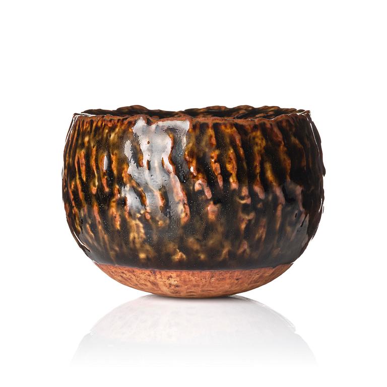 Melike Abasiyanik Kurtic, a stoneware vase, Royal Copenhagen, Denmark 1960s.