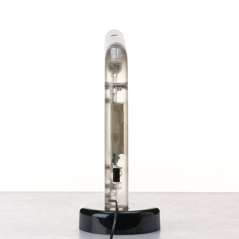 Anders Pehrson, bordslampa, "Tube", prototyp för Ateljé Lyktan, Åhus, omkring 1973.