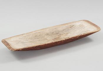 a wooden bowl from the 19th century.