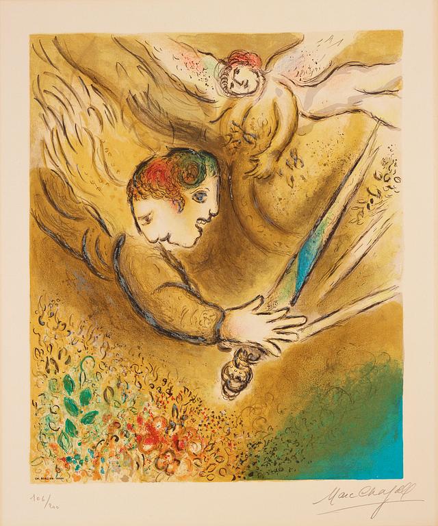 Marc Chagall Efter, "L'Ange du jugement".